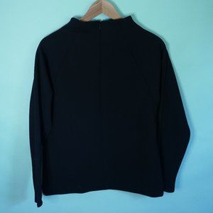 Club Monaco black sweater with a high neck